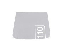For Land Rover Defender 110 20-24 Silver Front Engine Hood Sticker Waterproof
