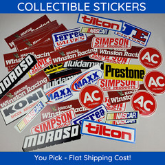 Collectible Stickers Performance Decals Surfing NASA Sports **YOU PICK – READ**