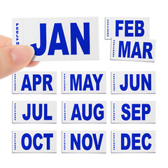 California Month Sticker [2025 Edition] CA License Plate Tag – CHOOSE YOUR MONTH