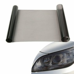 12″X72″ Gloss Dark Black Smoke Headlight Taillight Fog Light Tint Film Vinyl New