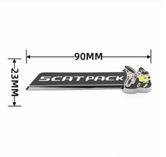 3D Zinc Alloy Bee Car Fender Emblem Badge Set Replacement for Bumper & Trunk