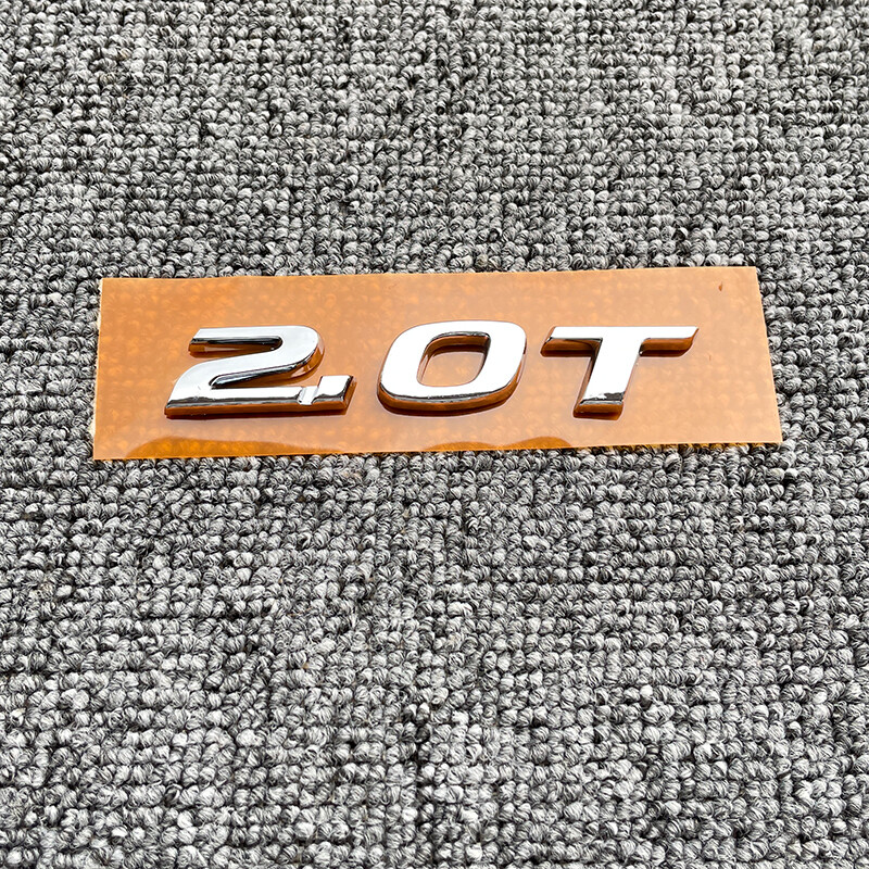 GENUINE/FOR HONDA 2018-2022 ACCORD 4DR REAR TRUNK LID ‘2.0T’ CHROME BADGE EMBLEM