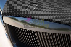 ESSMO PET 3K Ceramic Like Real Carbon Fiber Matte Black Silver Vinyl Wrap Decal