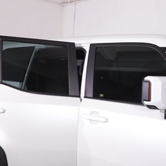 4pcs Matte Black Pillar Post Decal Vinyls Fits Toyota Land Cruiser 2024+