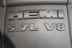 2009-2018 Ram HEMI 5.7L V8 Engine Cover Overlay Decal Stickers