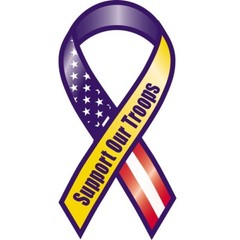 Support Our Troops Self-adhesive Vinyl Decal
