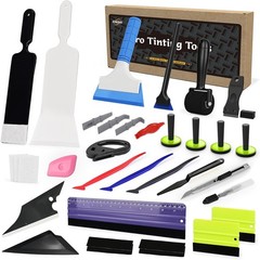 Professional Window Tinting Kit: Squeegees & Sponge Roller for Perfect Finish