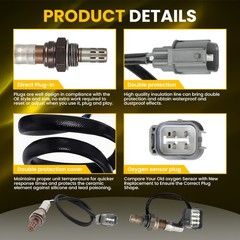 Oxygen Sensor O2 For Honda Accord Odyssey Pilot Ridgeline Acura MDX RL TL 4-40X