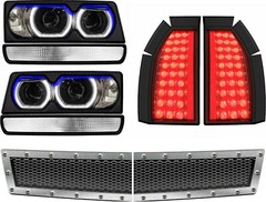 Monte Carlo Street Stock MD3 Headlight Decal Graphics Racing – Clear Lens Glossy