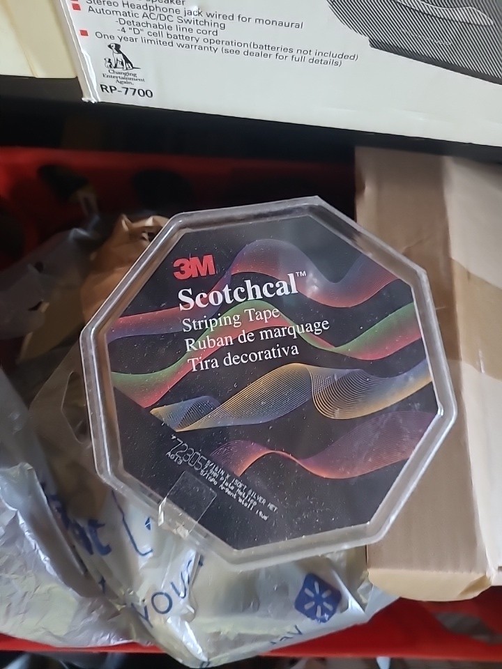3M Scotchcal 72714 Light Slate Metallic Striping Stripe Tape, 1/2″ X 150 Feet