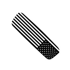 US Flag Truck Back Window Decal For Chevralet Corvette C7 2014-2019