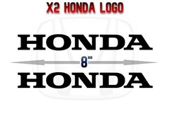 2x Honda Logo 8″ Vinyl Decal Sticker Car Truck Window Racing Motorcycle