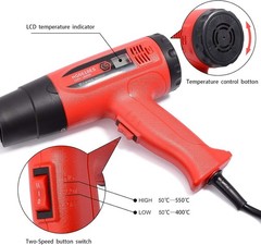 Car Wrap Tool Kit for Effortless Window Tinting: Heat Gun, Squeegee & Scraper