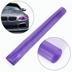 For Headlight Taillamp Transparent Purple Len Vinyl Protection Wrap Film 12″x78″