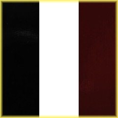 Universal 1/2″ 2-Color Pinstripe 02085410- Black/Burgundy