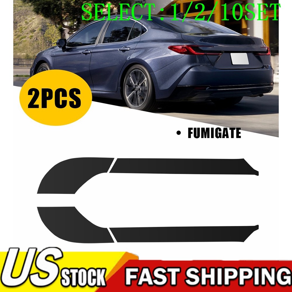 FOR 25+ Toyota Camry Tail Light Turn Signal&Reverse Black Precut Vinyl Tint 1~10
