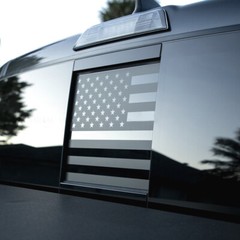 USA American Flag Rear Sliding WindowVinyl Decal Sticker Fits ANY Vehicle