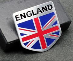 ALUMINUM UK England Flag Emblem Sticker 3D Decal COMBO PACK For Auto, Car, Truck