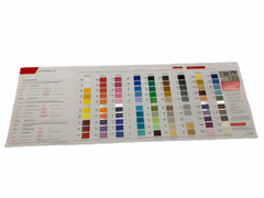 Newest Oracal 651 and 631 Sample Book Wrap Vinyl Wrapping Cal Film Sign colors