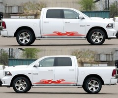 For Dodge Ram 1500 2500 09-18 Universal Decal Vinyl Sticker SUV Truck Side BODY