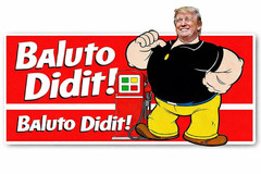 2″ by 2″ bumper sticke,Bluto Didit