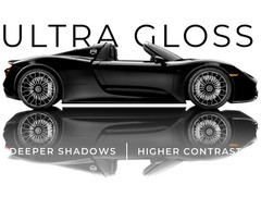 5ft x Ultra Gloss Premium Vinyl Car Wrap Film Piano Black VViViD+ vehicle auto