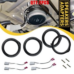 6.5″ Speaker Mounting Bracket Kit W/ Wiring Harness For Honda Accord 08-UP 2-10X