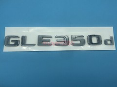 Chrome ” GLE350d ” Number Letters Rear Trunk Badge Emblem for Mercedes Benz GLE