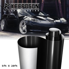 For Chevy Car Paint Protection Vinyl Wrap Film Sticker Decal Sheet Roll Gloss BK