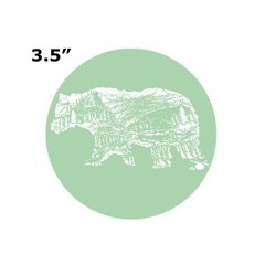 Bear Forest Mountains – Car Truck Window Bumper Sticker Decal Souvenir Animals