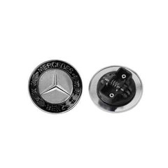 Car Metal 57mm Flat Hood Emblem Front Badge For Mercedes Benz AMG W212 W213 W205