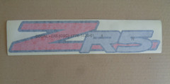 2002 2003 2004 GMC SONOMA “ZR5” FRONT DOOR DECAL RED & SILVER OEM GM 15169572
