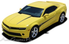 SWITCHBLADE Hood Side Spears Vinyl Decals Stripes 3M Pro Vinyl 2013 2014 Camaro