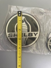 Shelby Cobra Emblem Kit x4 Large Circle Small Circle Deck Lid Letter FORD NOS