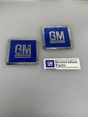 68-82 Door GM Decal BLUE 3M ALL GM Vehicles PAIR Reproduction Sold in a Pair