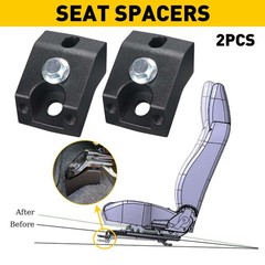 2 / 4Pcs 1-1/4″ Front Seat Spacers Lift Fits for Toyota Tacoma 4Runner FJ Black