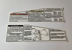 Radiator Support Decal Set Fits F250/350 7.3L DIESEL 2000-03 REPRODUCTION