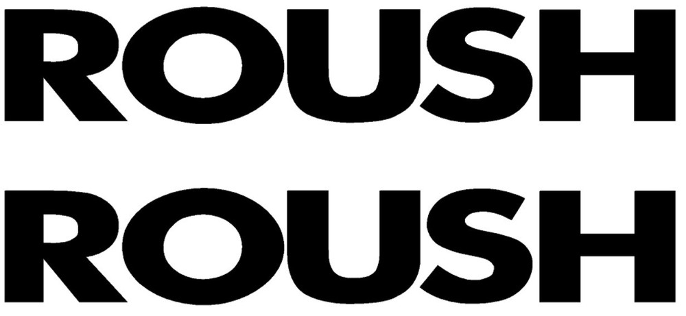 auto098 Ford Mustang Roush name car Logo Die Cut Vinyl Graphic Decal Sticker