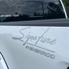 OEM Chevrolet Silverado LZ-1 Signature By Sherrod Bedside Decals 2PC Set New