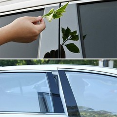 8/16Pcs gloss Window Door Black Pillar Post Trim Cover Fit Toyota Camry 2018-202
