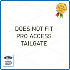21 – 24 Ford F150 Tailgate Inserts Decals Letters Stickers – GLOSS BLACK