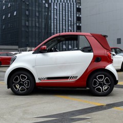 Sport Stripes Side Skirt Sticker For Smart Fortwo w453 w451 Car Door Decor Decal