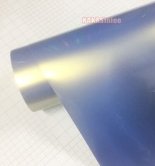 Grey Gold Chameleon Gloss Metal Chrome Pearl Full Car Hood Vinyl Wrap Sticker US