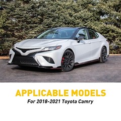 8/16Pcs gloss Window Door Black Pillar Post Trim Cover Fit Toyota Camry 2018-202