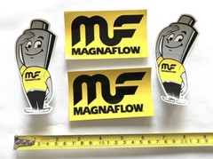 4 MF MAGNAFLOW DECALS STICKERS racing utv offroad powersports overland adventure