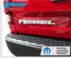 REBEL Badge Inlay Decal Sticker – 2015-2018 Ram Rebel