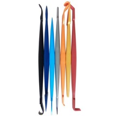 7Pcs Edge Vinyl Car Wrap Film Stick Tuck Tools Magnet Micro Squeegee Gasket Kit