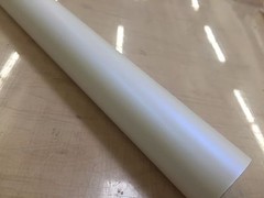 Matte Satin Pearl Ivory White Blue Pearlescent Vinyl Car Wrap Film Decal Sheet