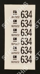 Suit Holden HSV Wire Wire Harness Label – VL Body Loom Roof Rail Police BT1