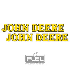 Farming, Tractor, Combine, Implement Premium Vinyl Decal / Sticker 2-Pack